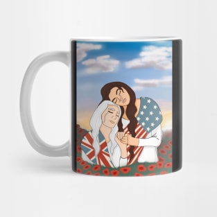 Columbia and Britannia (Small Design) Mug